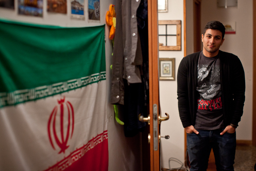 Puia, 19 ans, d'origine iranienne